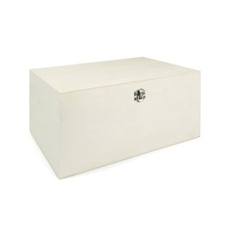 Wooden Storage Box 35cm x 25cm x 17cm